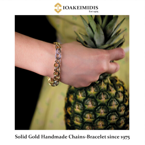 Russian Oval style Handmade Chain-Bracelet