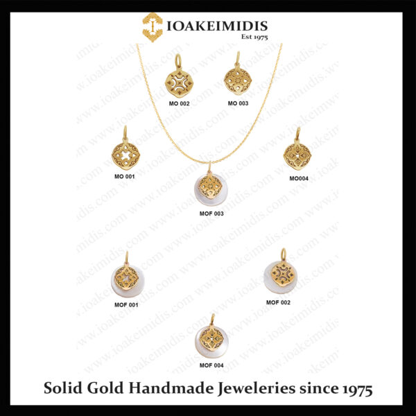 Oriental Gold pendants