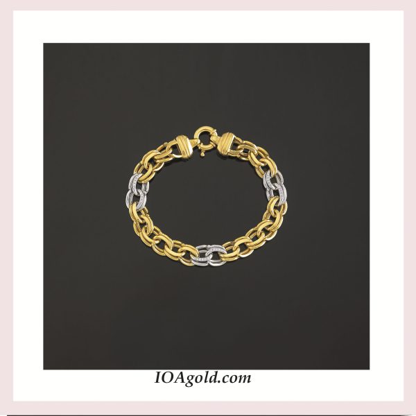 Garibaldi Oval shape vintage Art Deco bracelet – No2/S180