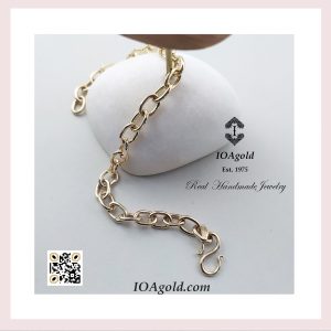 Handmade jewelry gold bracelet Ioagold