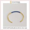 cuff center blue txt