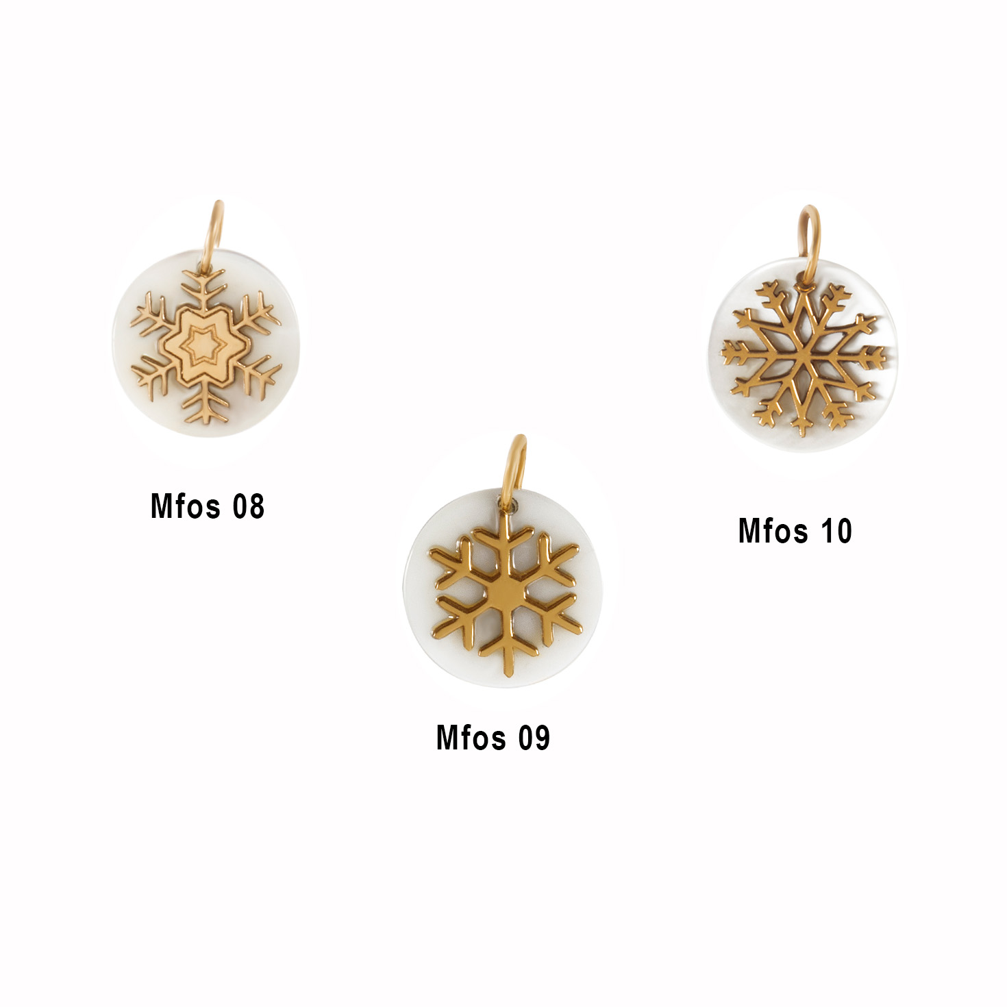 Snowflakes pendants