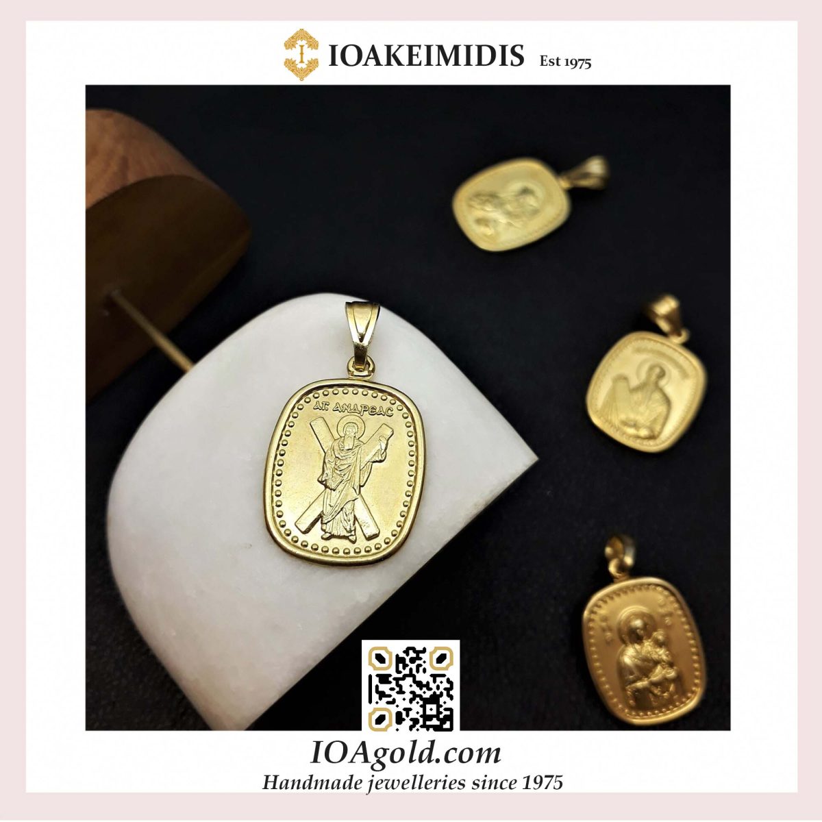 Andrew-Andreas Saint pendant