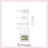 Saint pendants – presentation – IOA frame