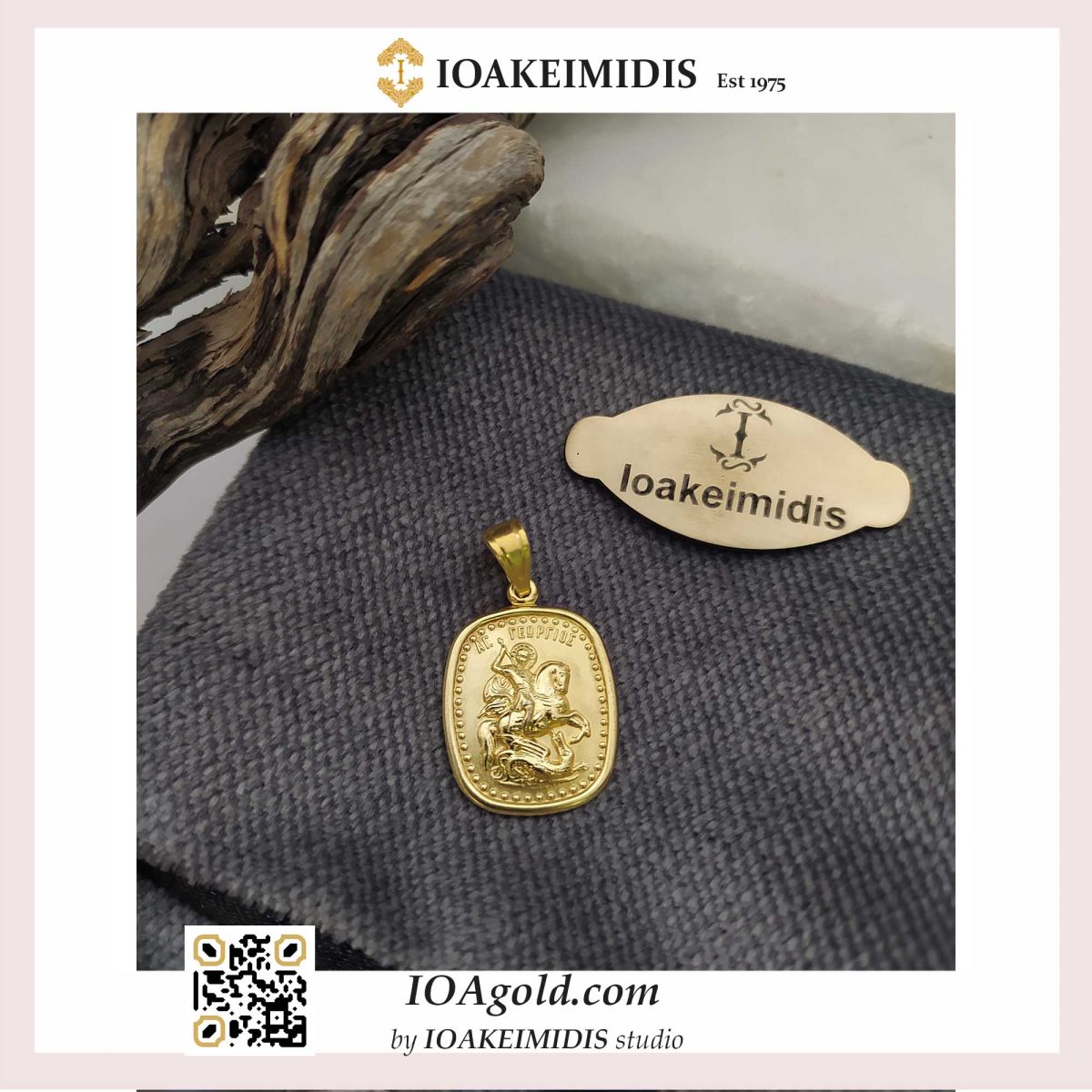 George Saint Pendant-Άγιος Γεώργιος
