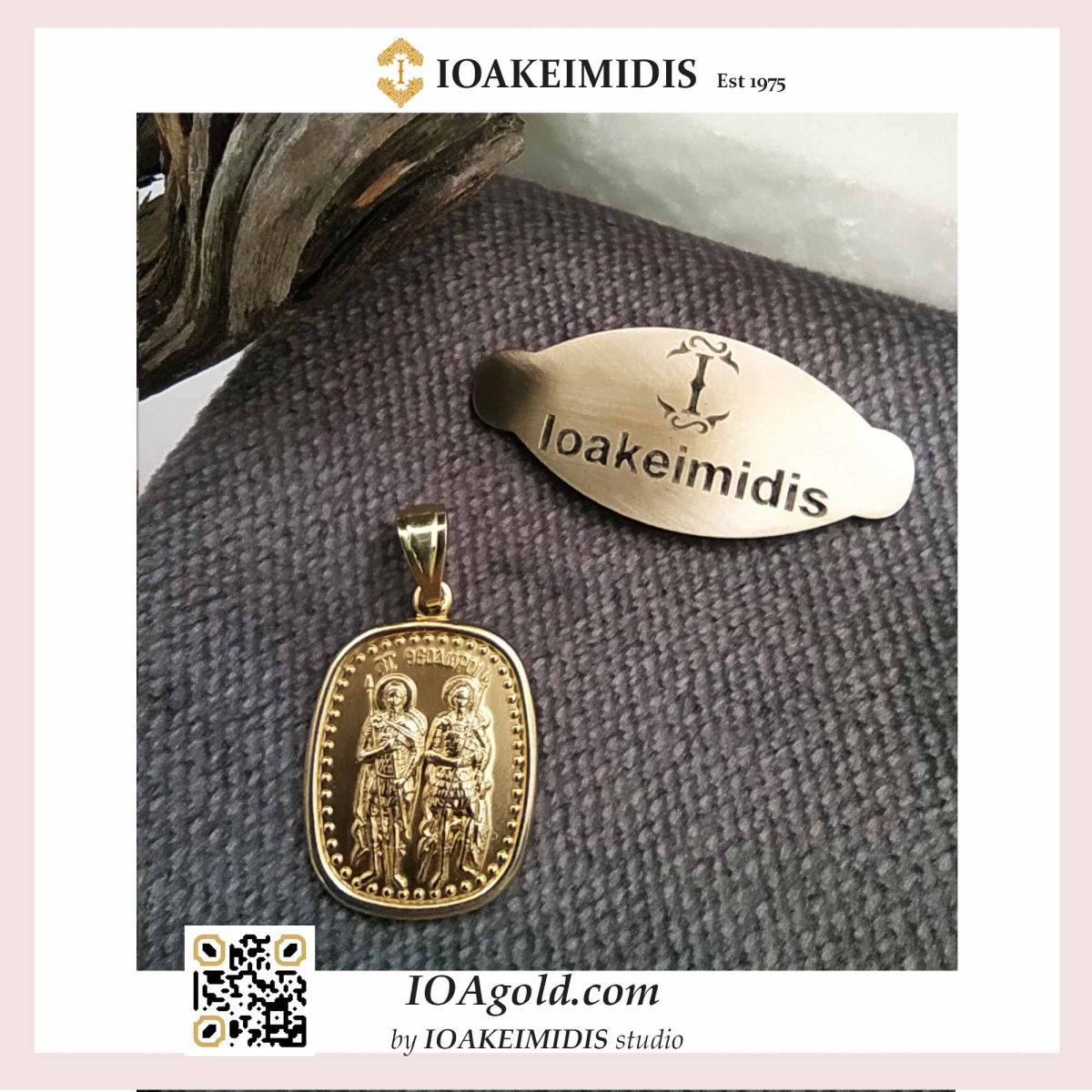 Theodore Saint pendant-Άγιοι Θεώδοροι