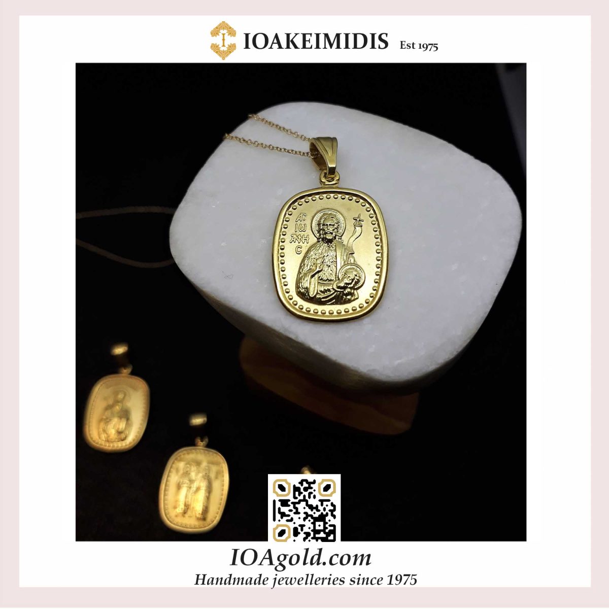 John Saint pendant - Άγιος Ιωάννης