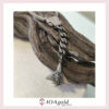 F16 -archangellos key holder silver matte oxidized