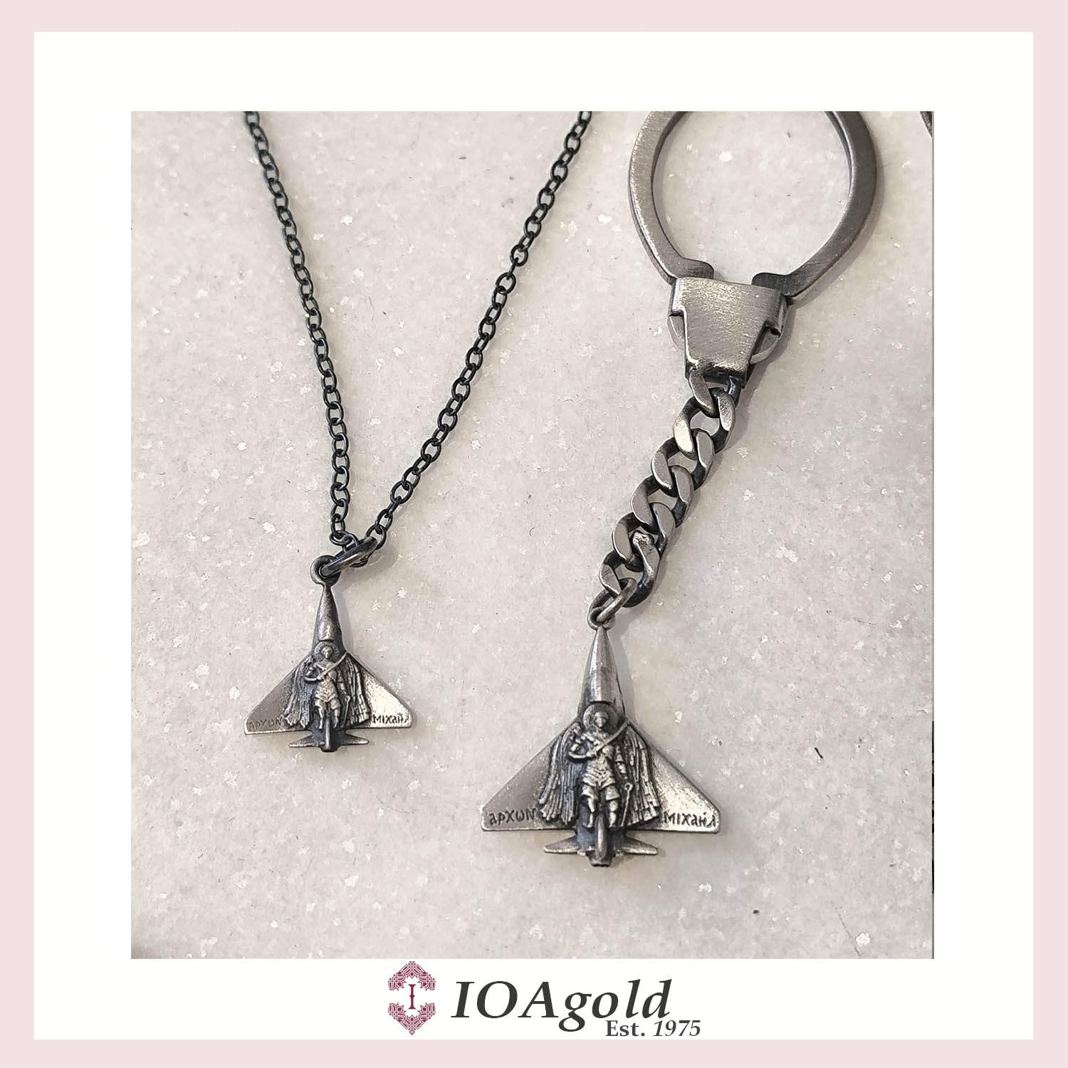 F16 -archangellos silver matte oxidized mix