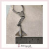 F16 -key holder dimensions silver -matte oxidized b F16 -key holder dimensions silver -matte oxidized b
