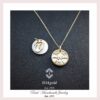 Rock-n-Roll-Rolling Stones c Rock n roll gold pendants