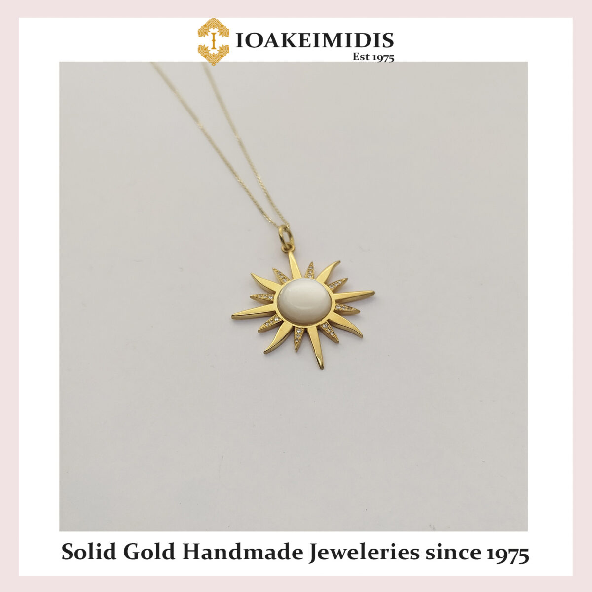 sun pendant 4 sun pendant - gold14k - IOAgold a