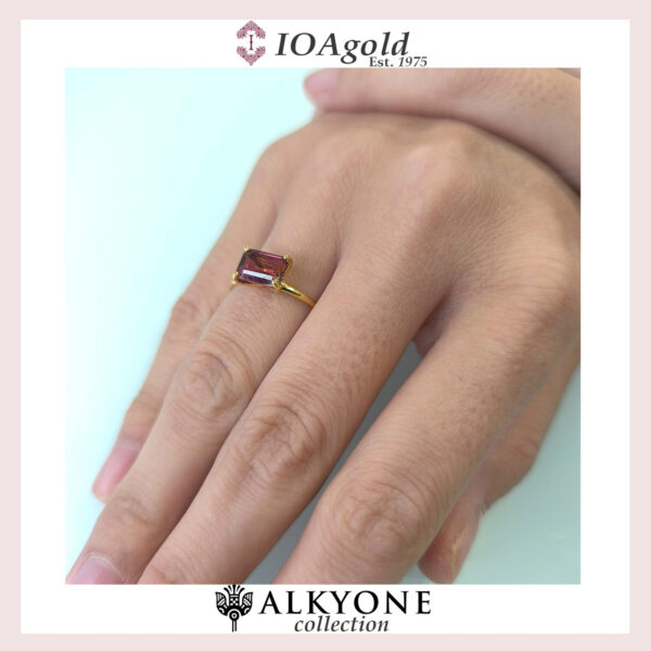 Gold ring 14k with Tourmaline – M.R.1.-1