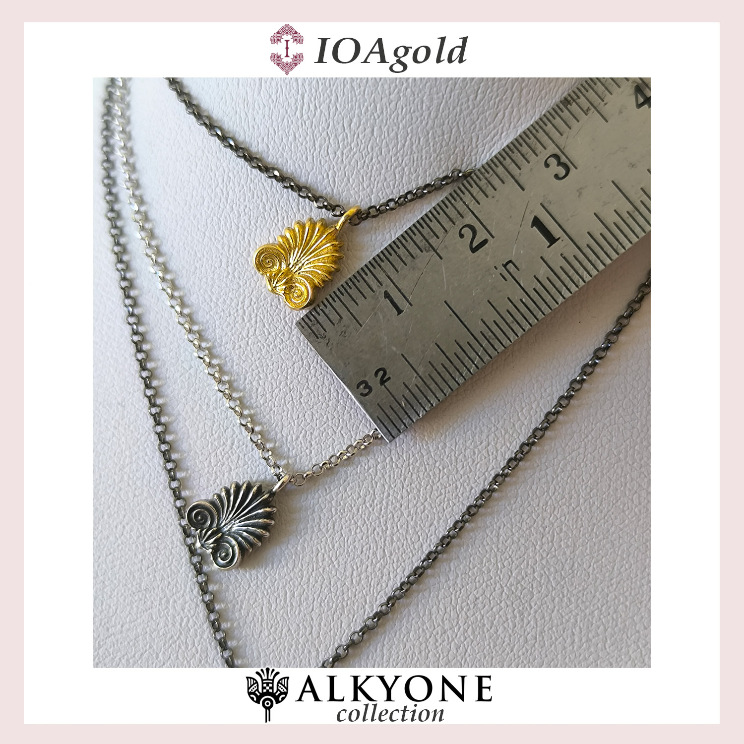 Alk-Anthemio silver necklase c