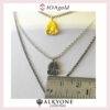 Alk-Anthemio silver necklase e