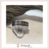 Alkyone-Meandric pattern silver ring a Alkyone-Meandric pattern silver ring a