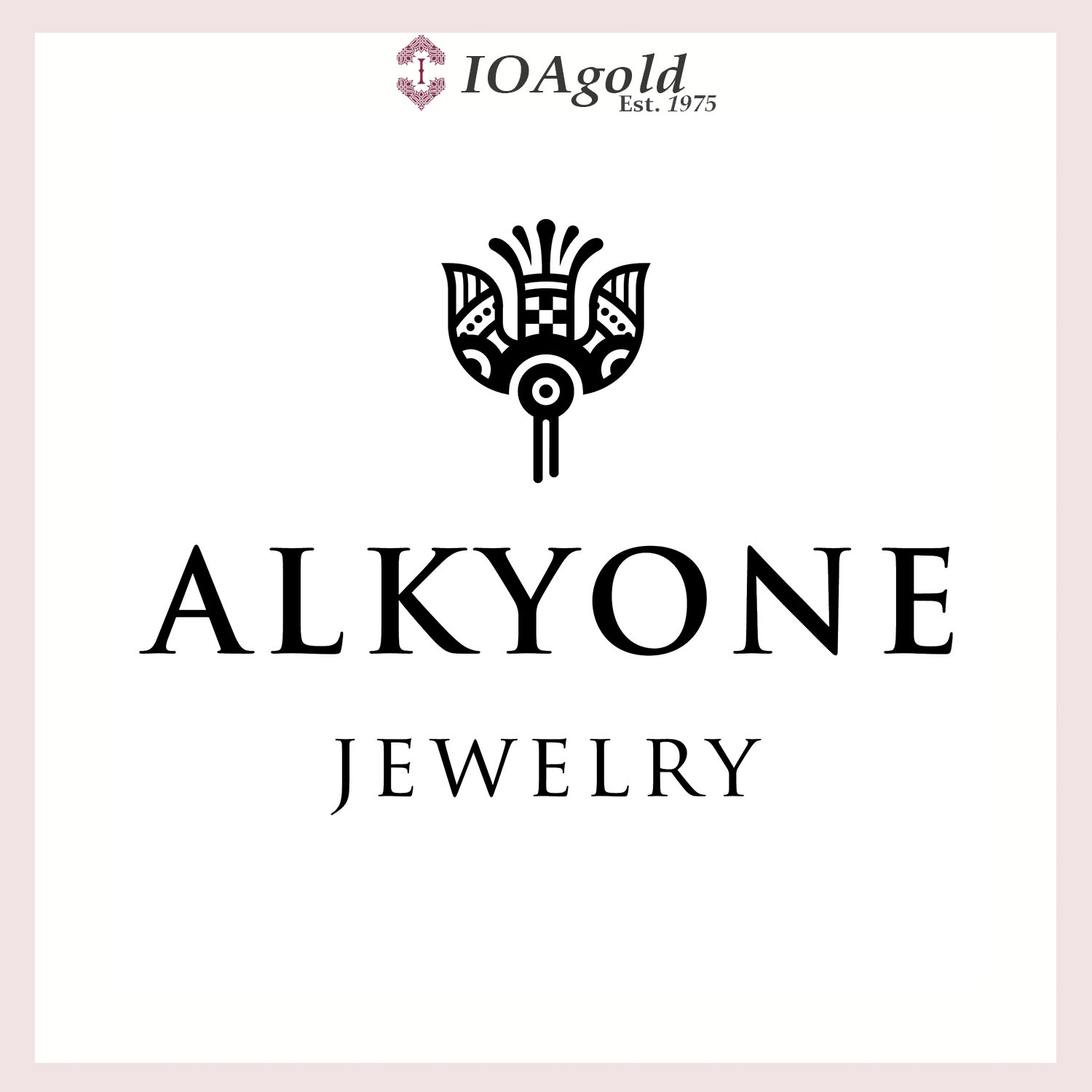 Alkyone logo in frame and IOAgold logo Alkyone logo in frame and IOAgold logo