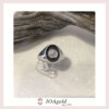Alkyone -men silver ring OWL
