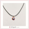 Captain America gold with synthetic cord Captain America pendant gold with synthetic cord