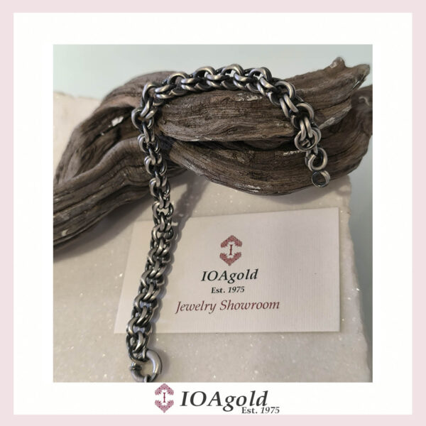 Bracelet silver matte – Garibaldi design