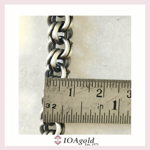 Bracelet silver matte – Garibaldi design