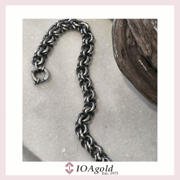 Bracelet silver matte – Garibaldi design