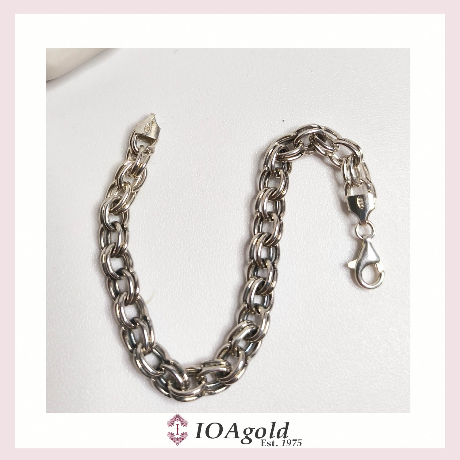 Garibaldi silver bracelet polished D