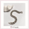 Garibaldi silver bracelet polished b Garibaldi silver bracelet polished b