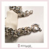 Garibaldi silver bracelet polished close up Garibaldi silver bracelet polished close up