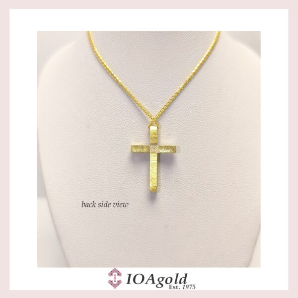 Gold cross 14k – Rou2-yg14