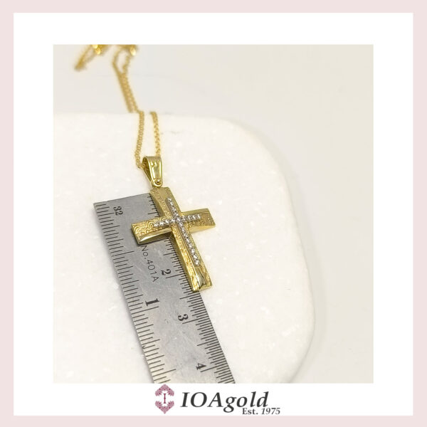 Gold cross 14k – Rou5-yg14
