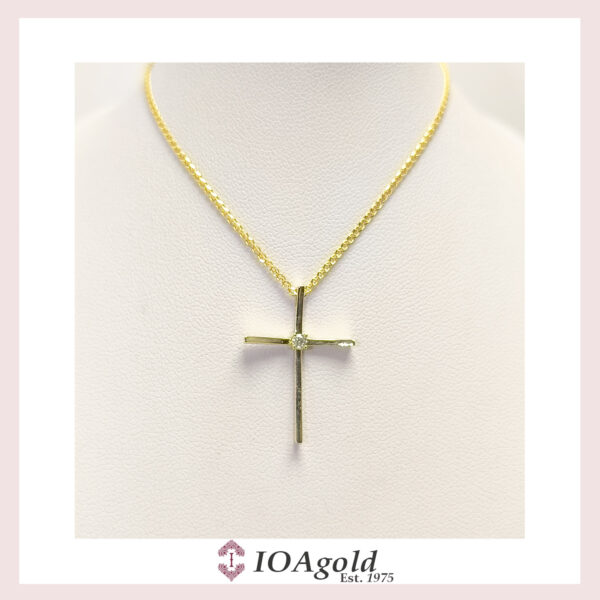 Gold cross 14k – Rou5.yg14