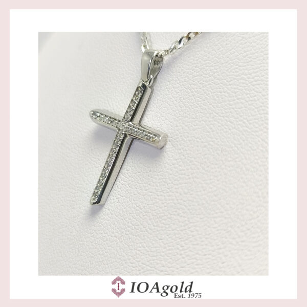 Gold cross 14k – Rou3-wg14