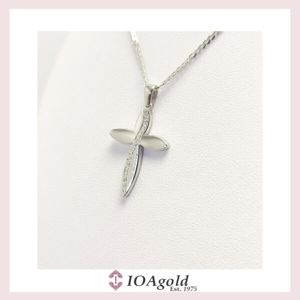 Gold cross 14k – Rou4-wg14