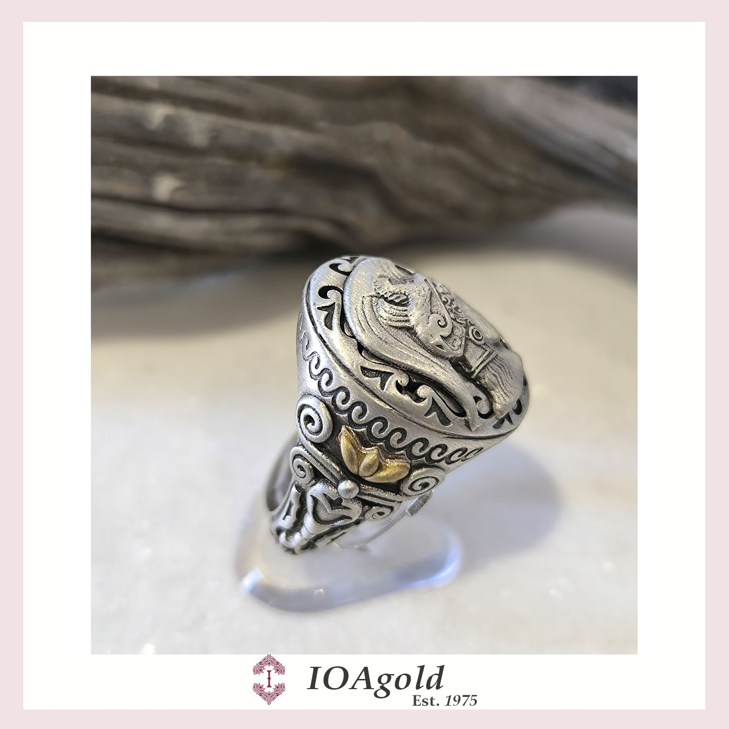 IOA – Athina silver ring b