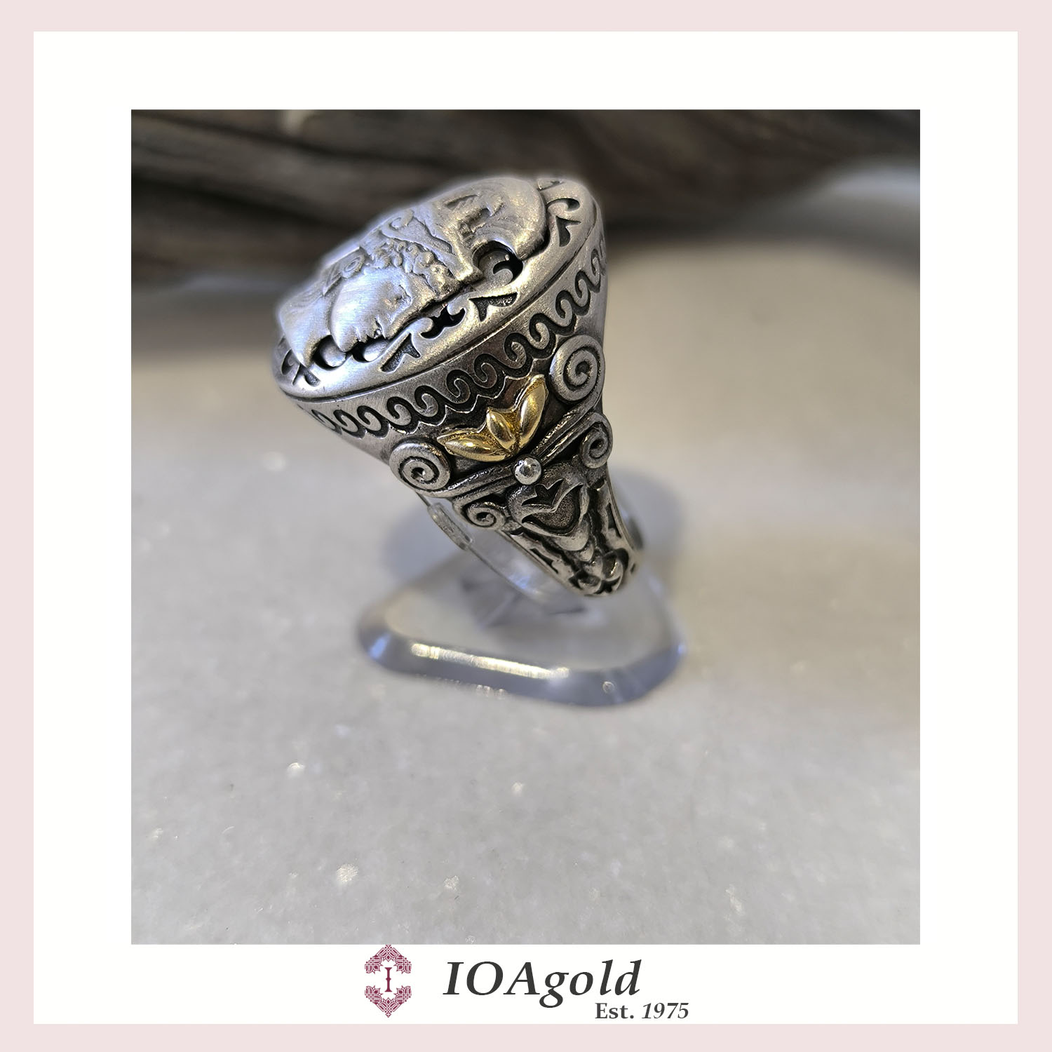 IOA – Athina silver ring d