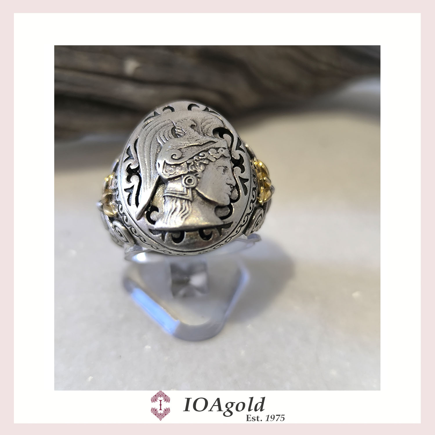 IOA – Athina silver ring e