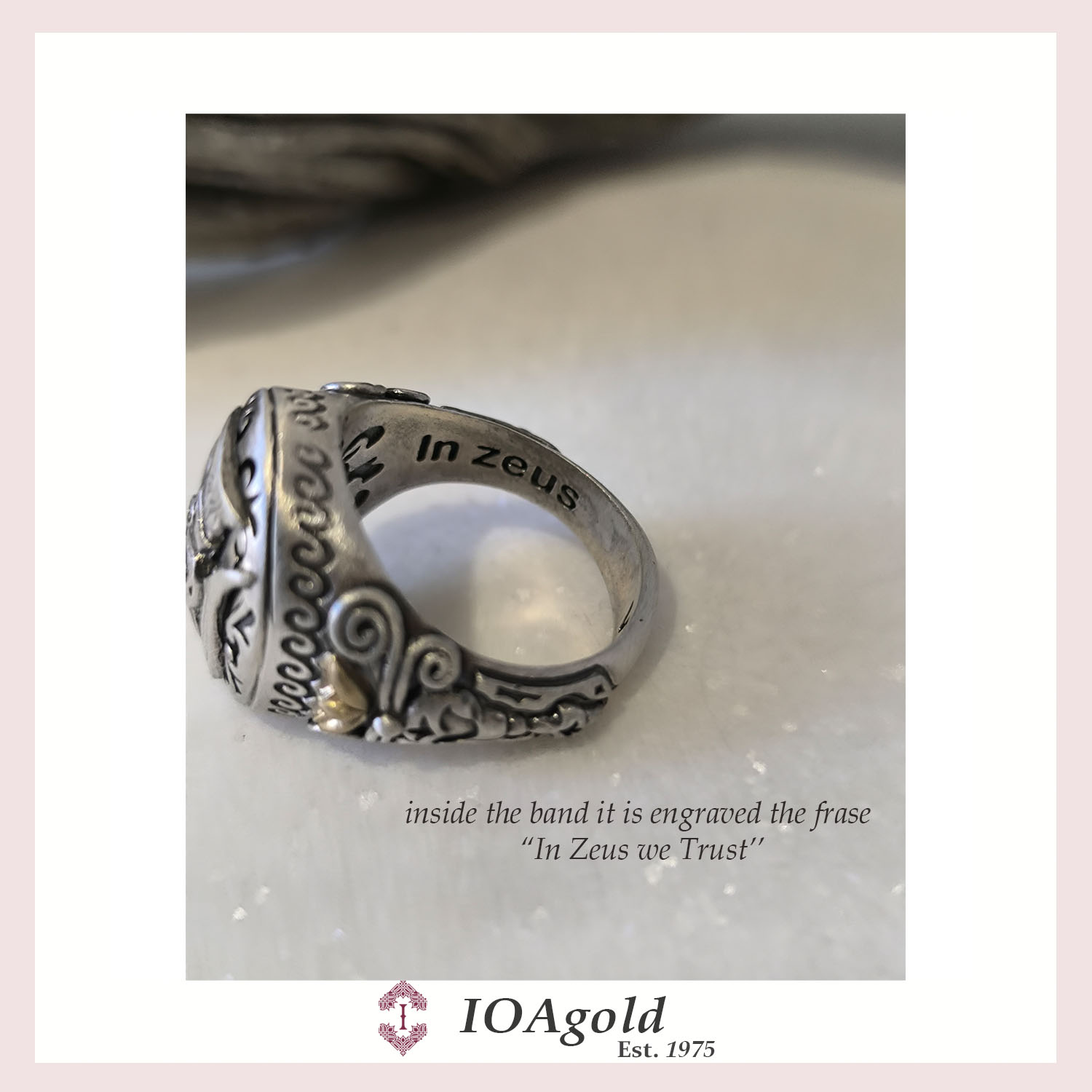 IOA – Athina silver ring g