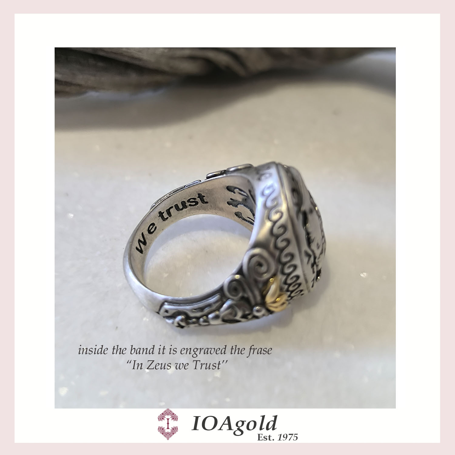 IOA – Athina silver ring h