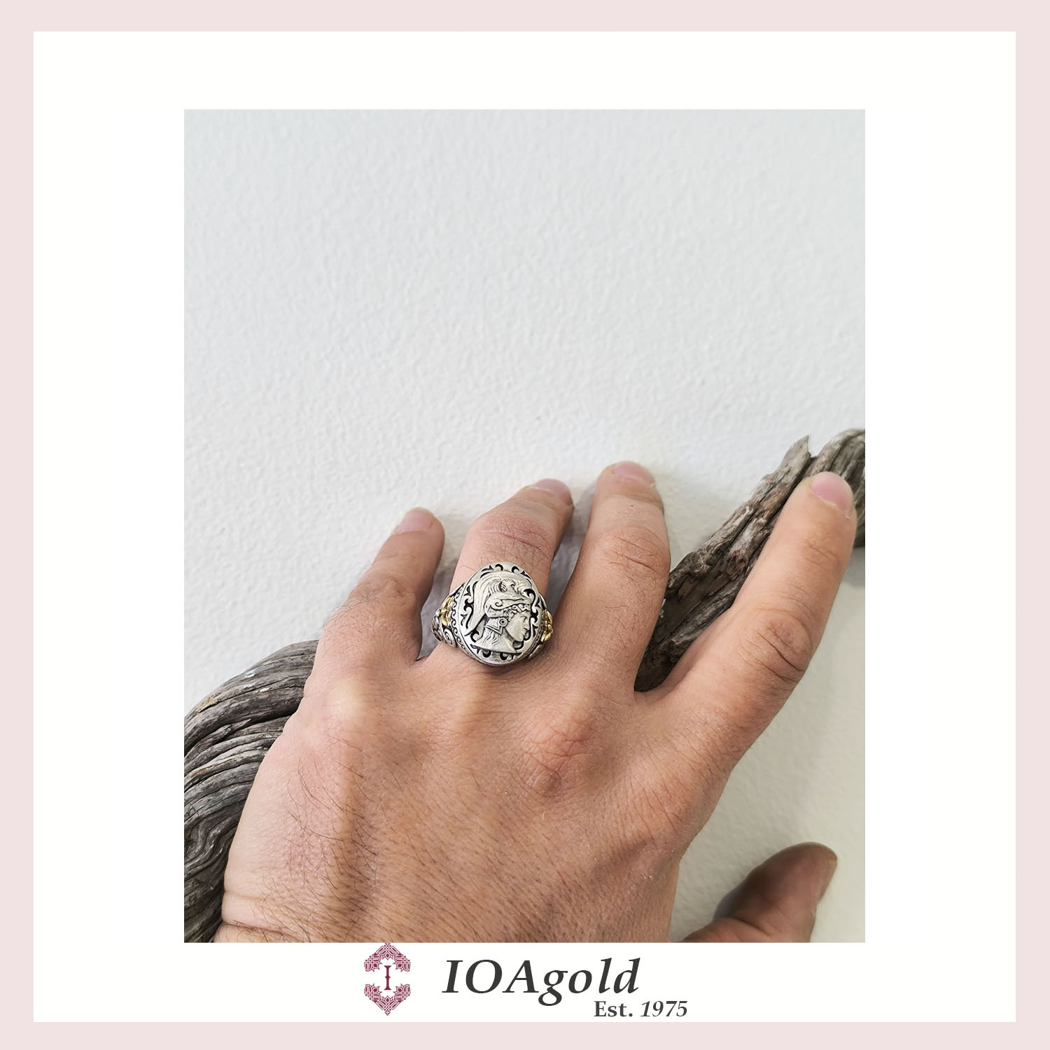IOA – Athina silver ring j