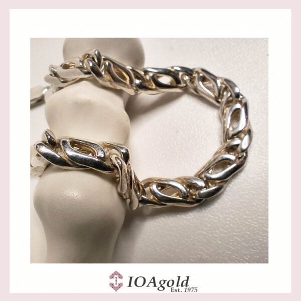 Silver bracelet – ”Eye of Perdika”