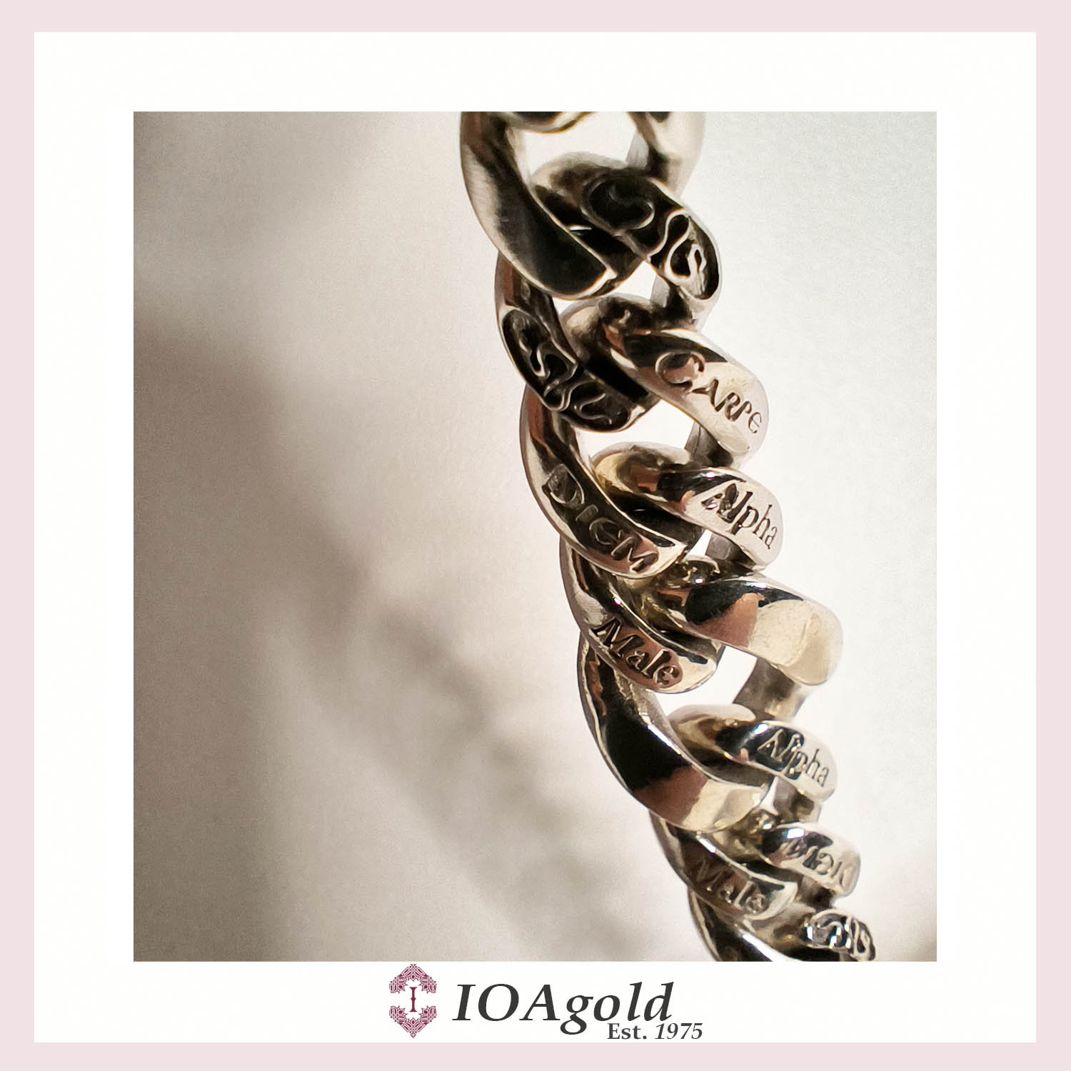 IOA – cuban bracelet -Alhpa male -Carpe diem -snakes IOA – cuban bracelet -Alhpa male -Carpe diem -snakes