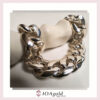 IOA – cuban bracelet polished curved