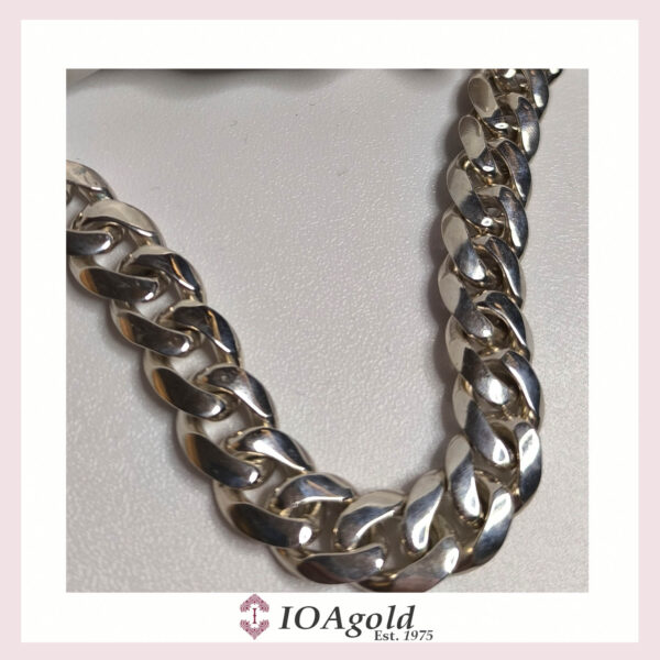 Cuban Chain silver bracelet