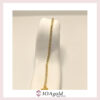 IOA-gold 14k bracelet -white zircon stones bov c IOA-gold 14k bracelet -white zircon stones bov c