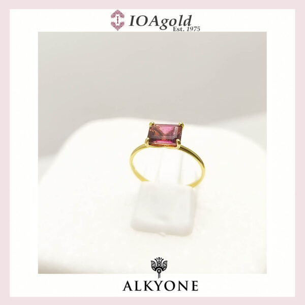 Gold ring 14k with Tourmaline – M.R.1.-1