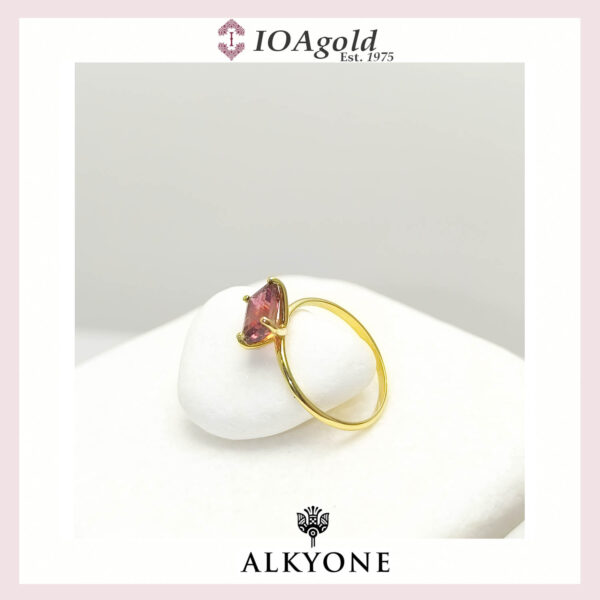 Gold ring 14k with Tourmaline – M.R.1.-1