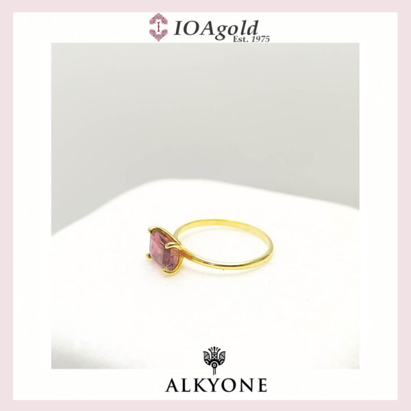 Gold ring 14k with Tourmaline – M.R.1.-1
