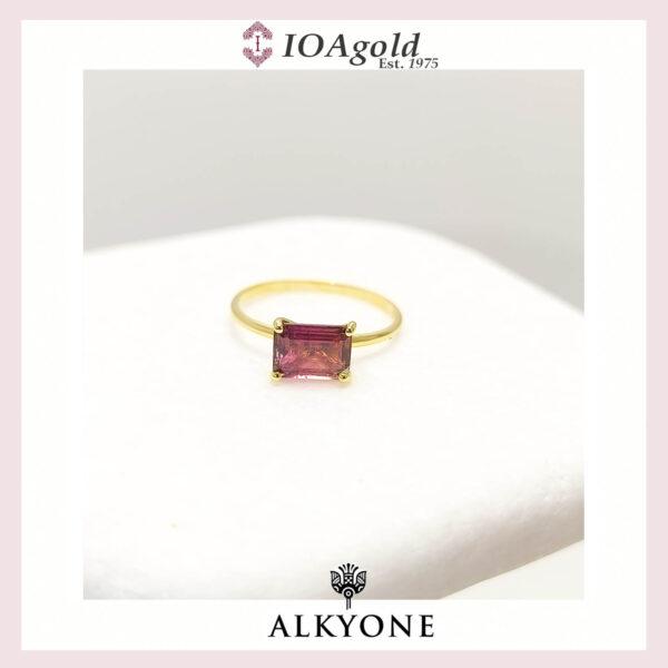 Gold ring 14k with Tourmaline – M.R.1.-1