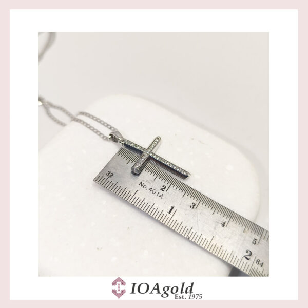 Gold cross 14k – Rou3-wg14